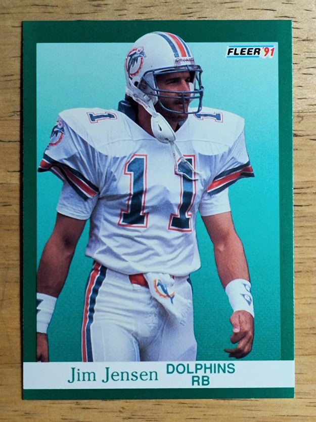 1991 Fleer #123 Jim C. Jensen
