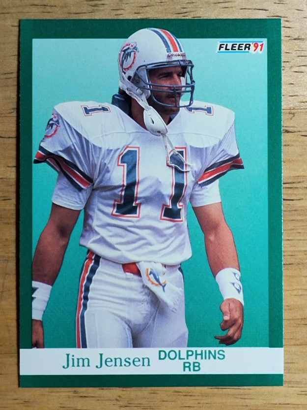 1991 Fleer #123 Jim C. Jensen
