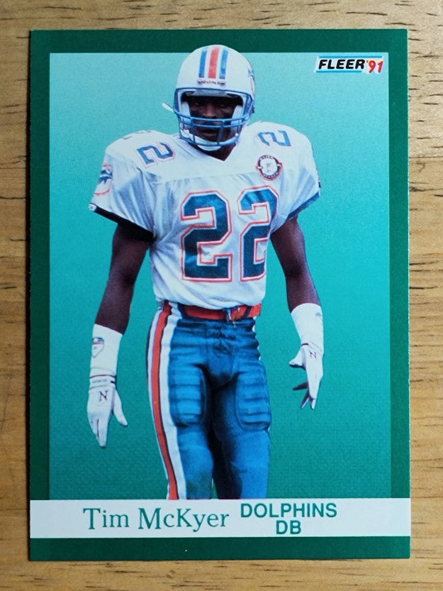 1991 Fleer #125 Tim McKyer