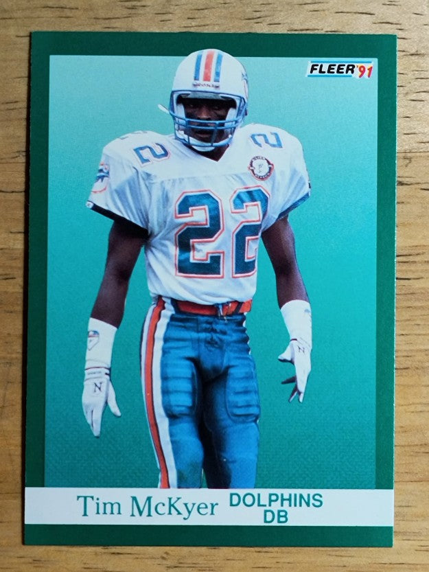 1991 Fleer #125 Tim McKyer