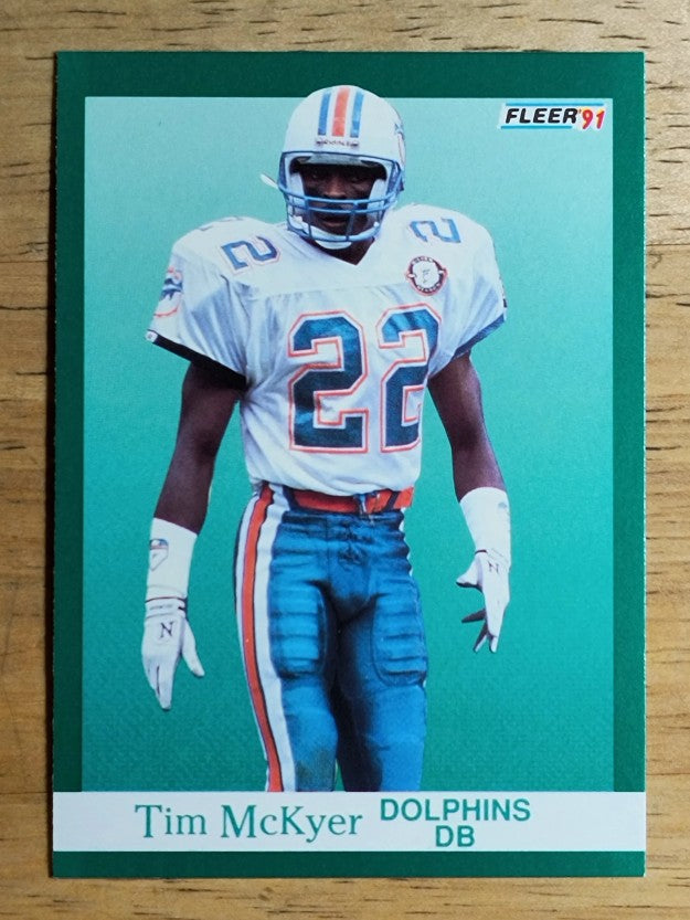 1991 Fleer #125 Tim McKyer
