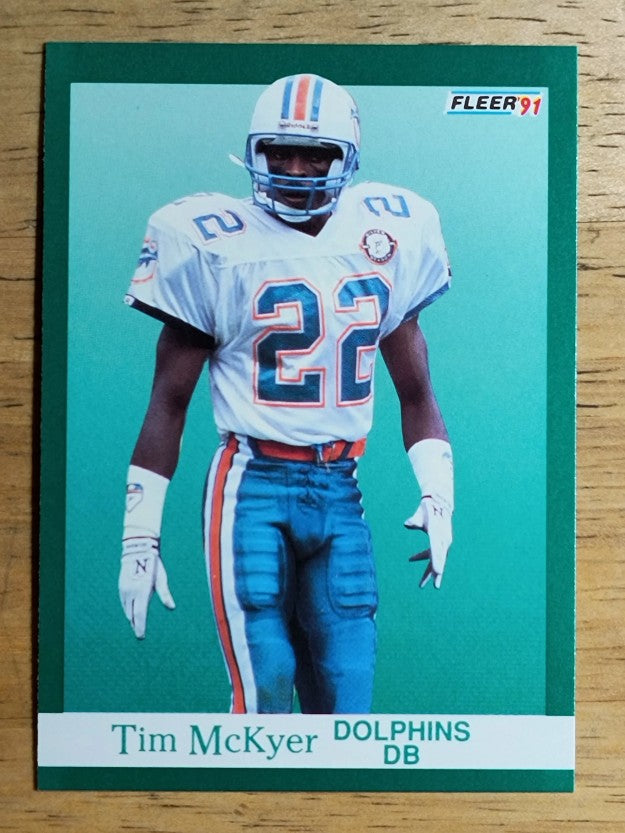 1991 Fleer #125 Tim McKyer