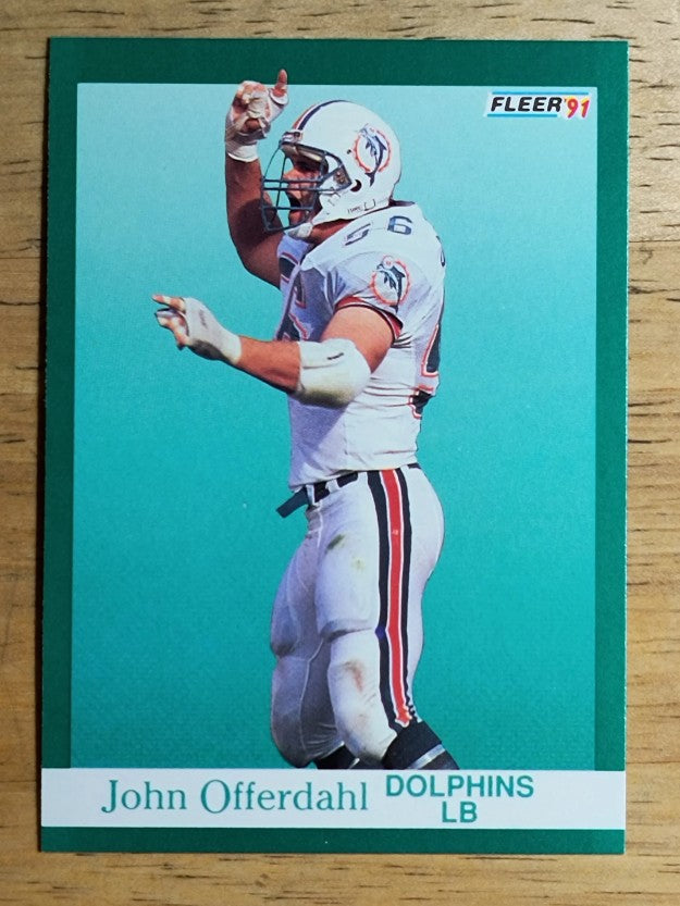 1991 Fleer #126 John Offerdahl