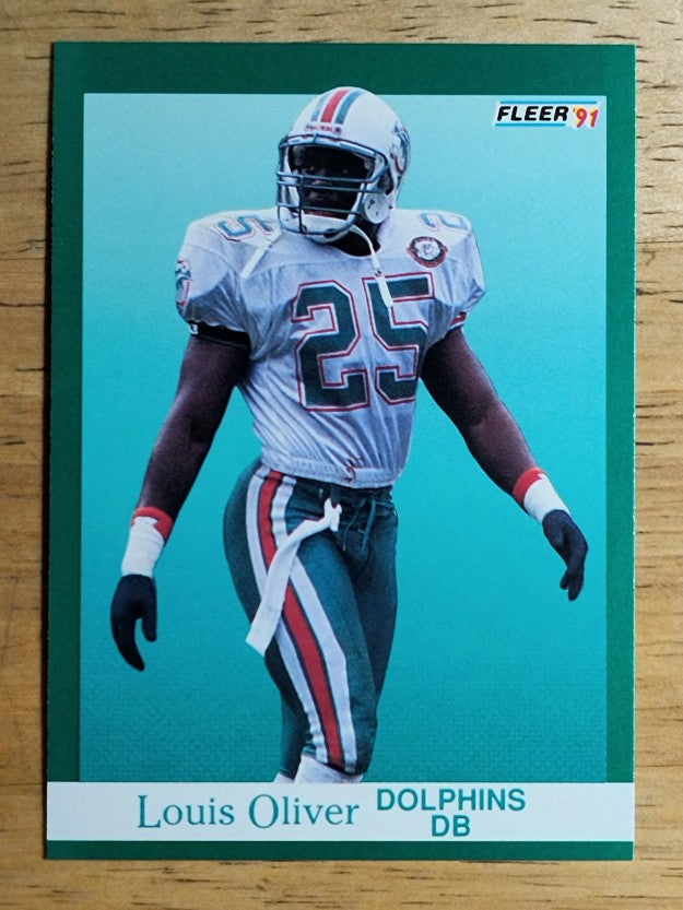 1991 Fleer #127 Louis Oliver