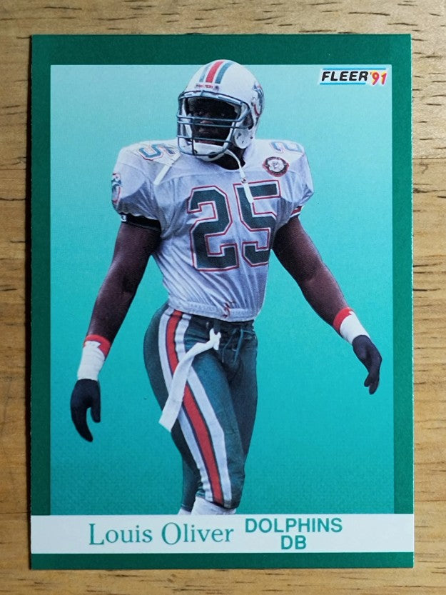 1991 Fleer #127 Louis Oliver