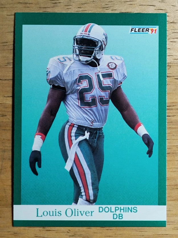 1991 Fleer #127 Louis Oliver