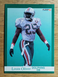 1991 Fleer #127 Louis Oliver