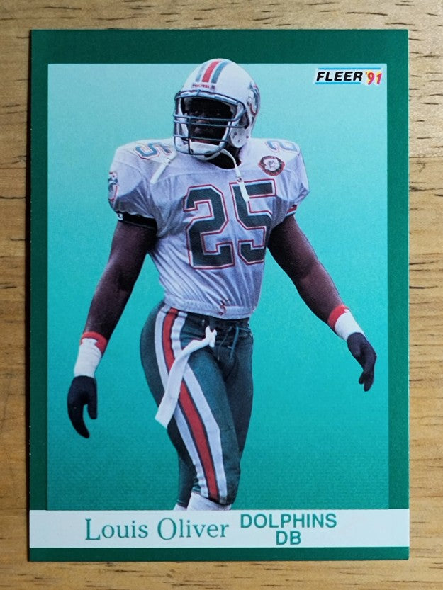 1991 Fleer #127 Louis Oliver