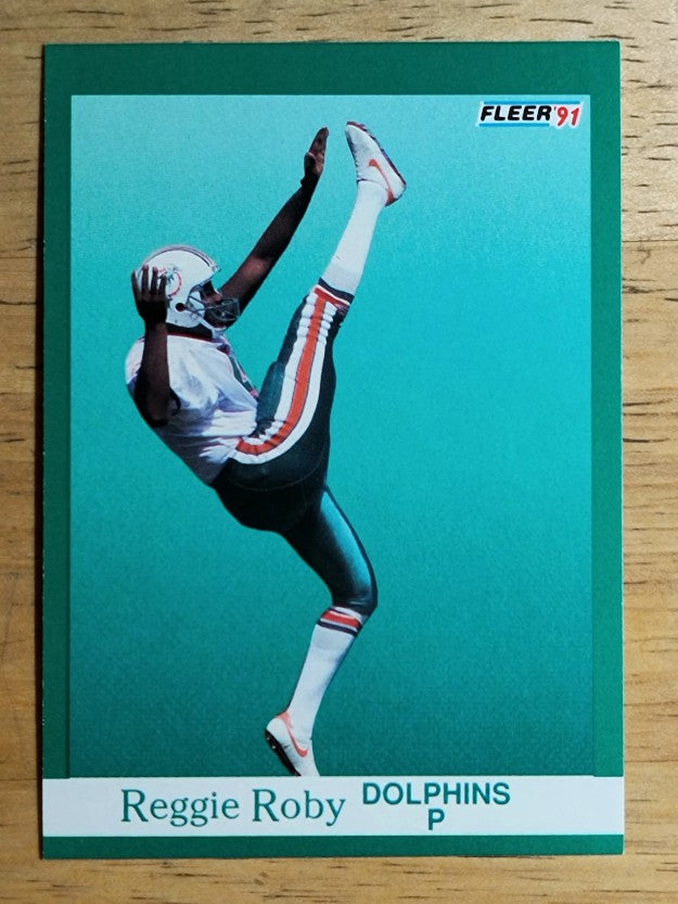 1991 Fleer #129 Reggie Roby
