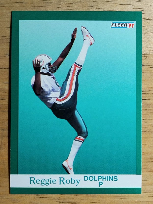 1991 Fleer #129 Reggie Roby