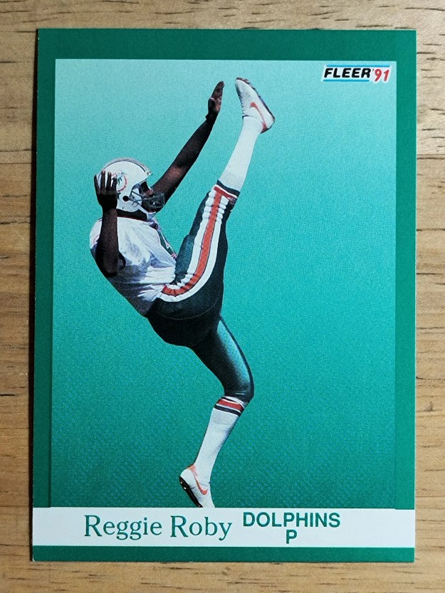 1991 Fleer #129 Reggie Roby