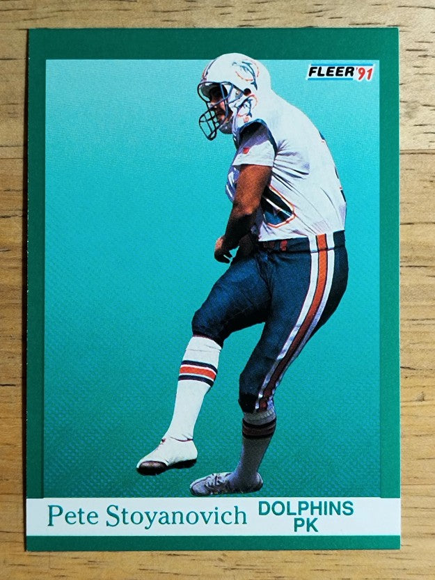 1991 Fleer #132 Pete Stoyanovich