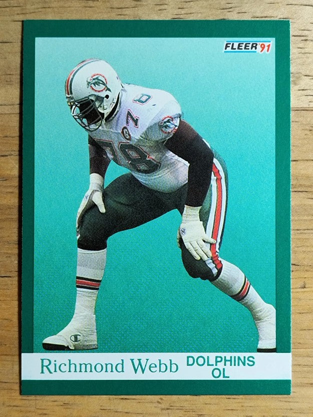 1991 Fleer #133 Richmond Webb