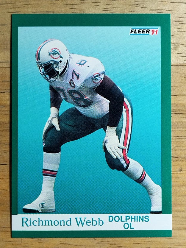 1991 Fleer #133 Richmond Webb