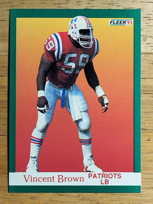 1991 Fleer #135 Vincent Brown