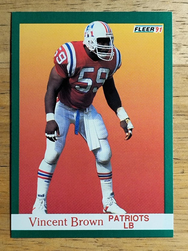 1991 Fleer #135 Vincent Brown