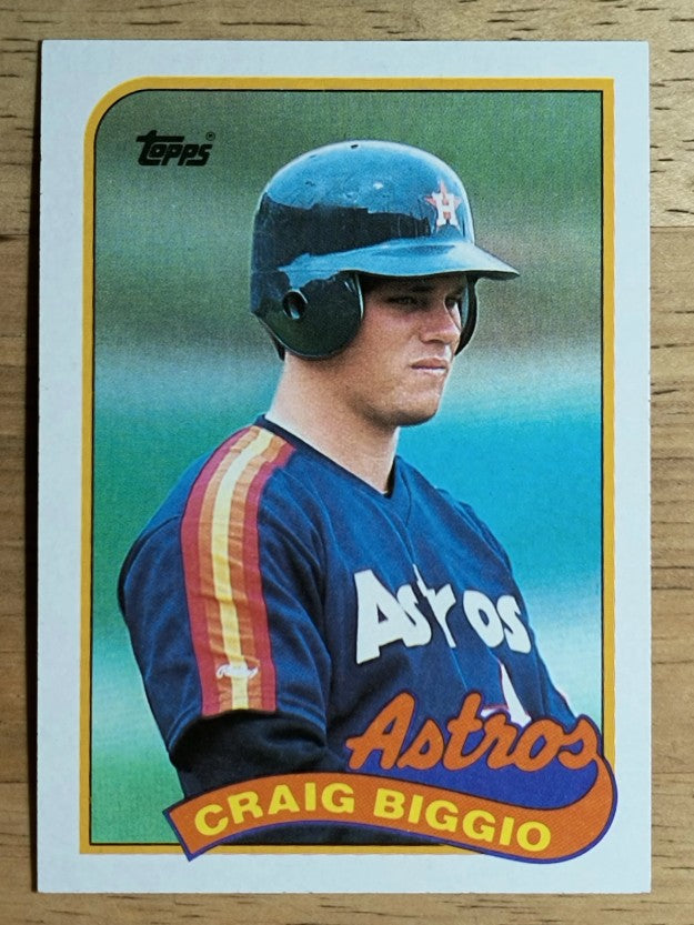 1989 Topps #49 Craig Biggio RC
