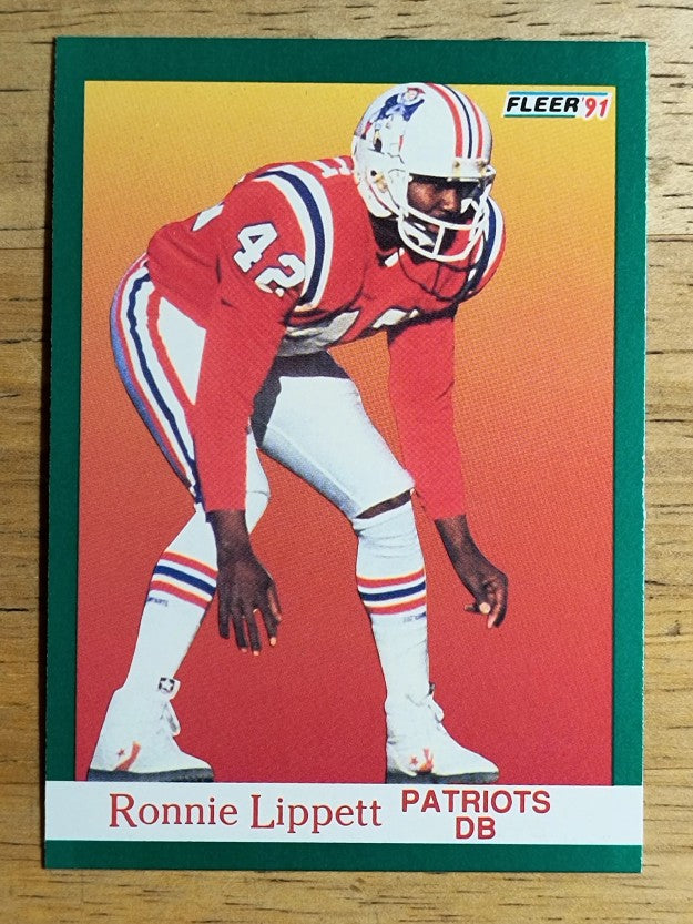 1991 Fleer #141 Ronnie Lippett