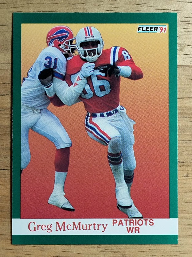 1991 Fleer #142 Greg McMurtry