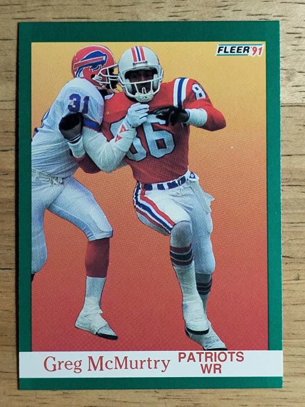 1991 Fleer #142 Greg McMurtry
