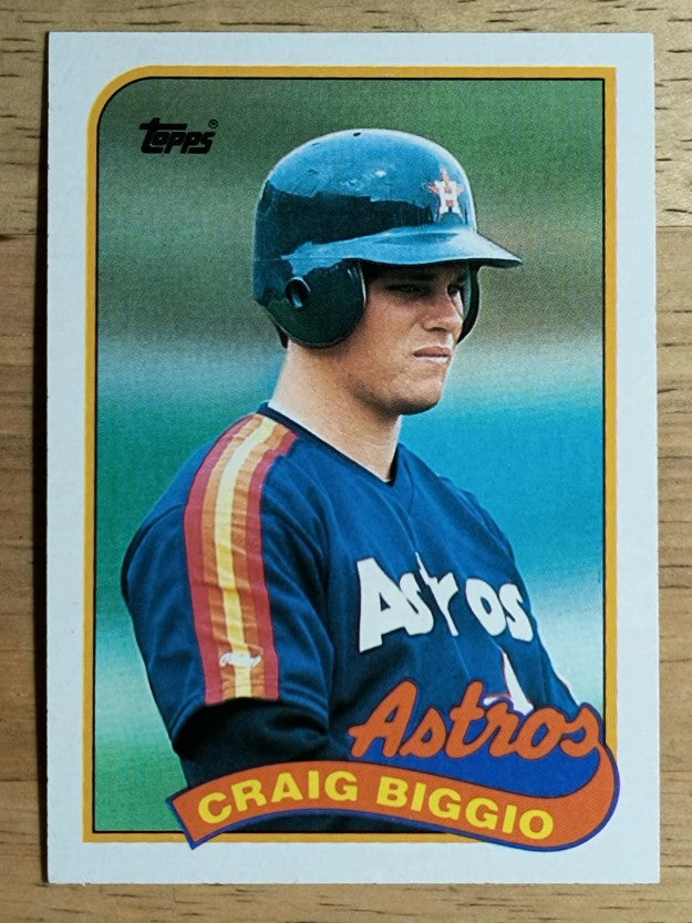 1989 Topps #49 Craig Biggio RC