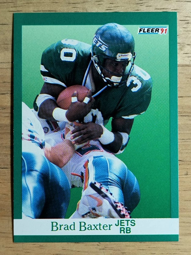 1991 Fleer #147 Brad Baxter