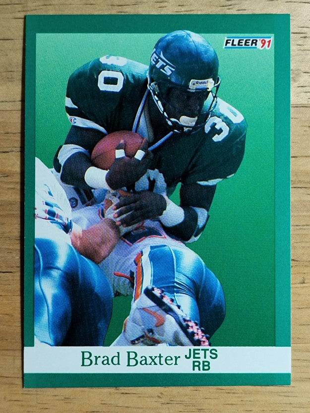 1991 Fleer #147 Brad Baxter