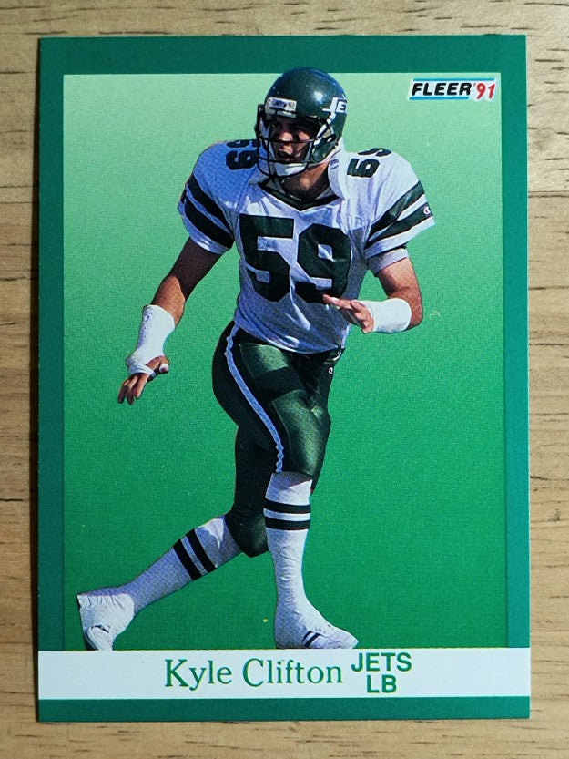 1991 Fleer #148 Kyle Clifton