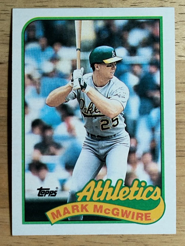 1989 Topps #70 Mark McGwire