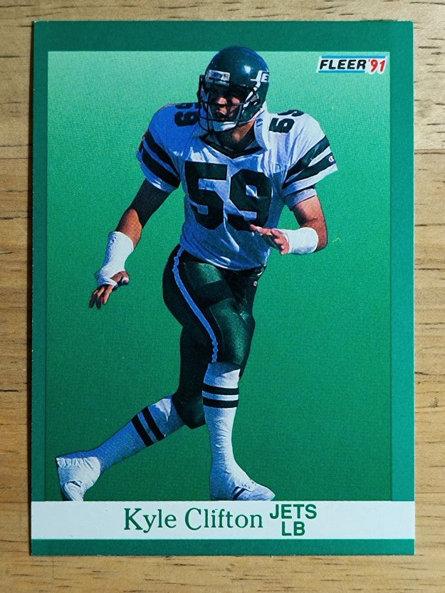 1991 Fleer #148 Kyle Clifton