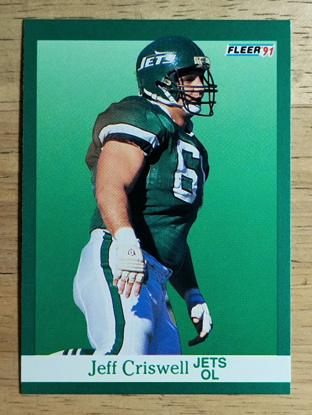 1991 Fleer #149 Jeff Criswell