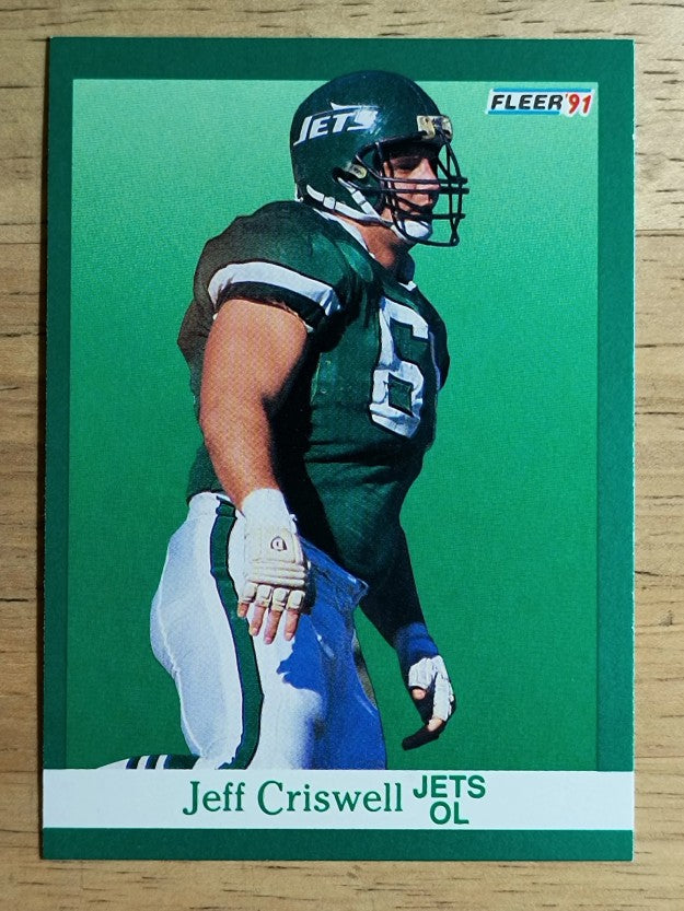 1991 Fleer #149 Jeff Criswell