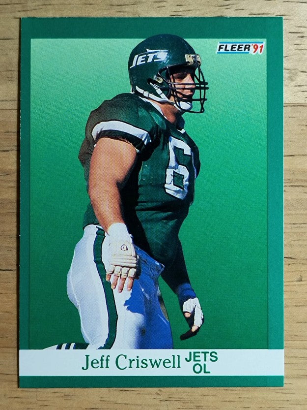1991 Fleer #149 Jeff Criswell