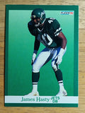 1991 Fleer #150 James Hasty