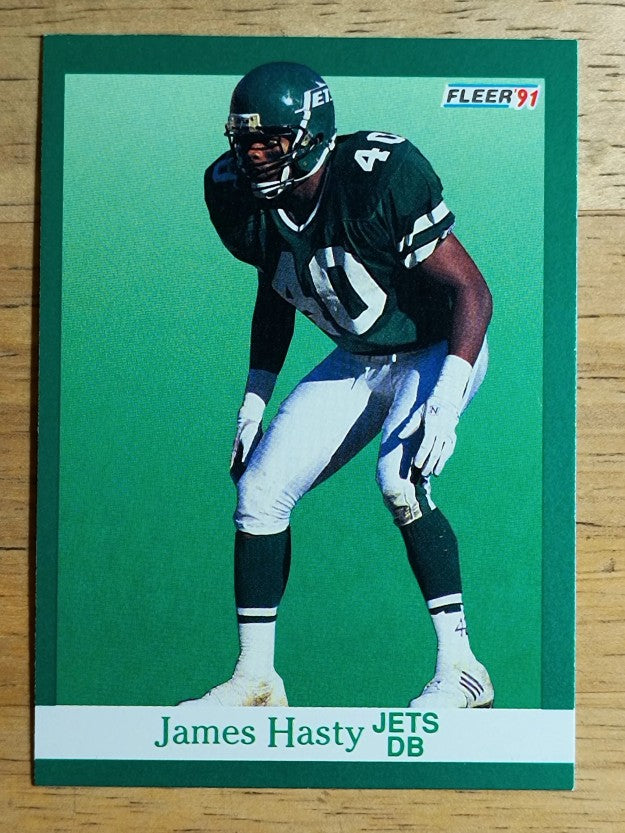 1991 Fleer #150 James Hasty