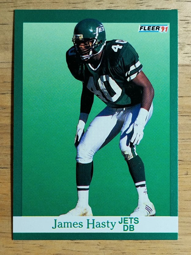 1991 Fleer #150 James Hasty