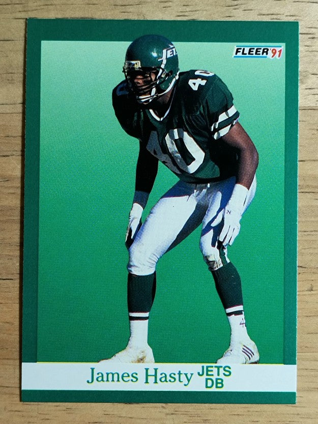 1991 Fleer #150 James Hasty