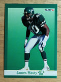 1991 Fleer #150 James Hasty