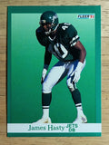 1991 Fleer #150 James Hasty