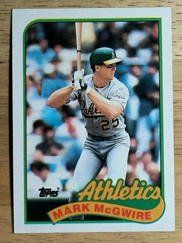 1989 Topps #70 Mark McGwire