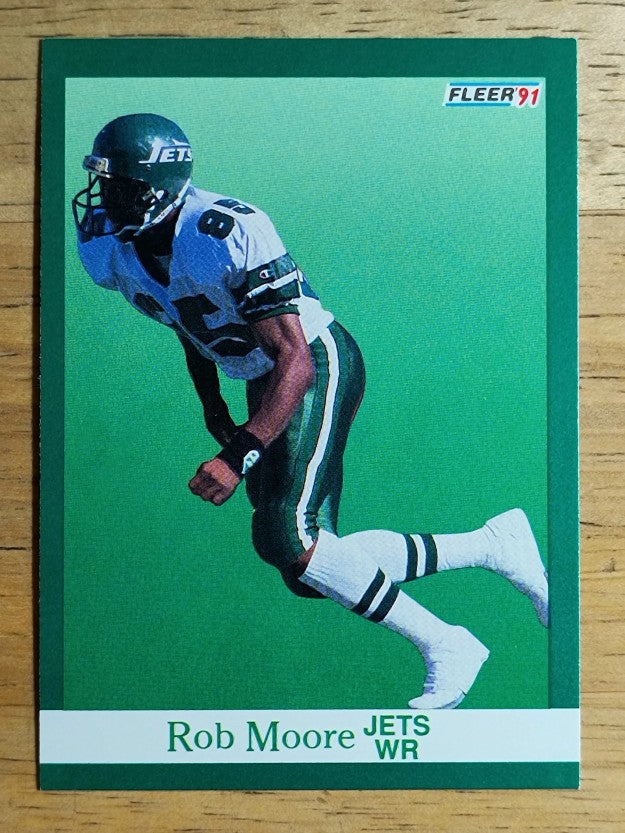 1991 Fleer #153 Rob Moore