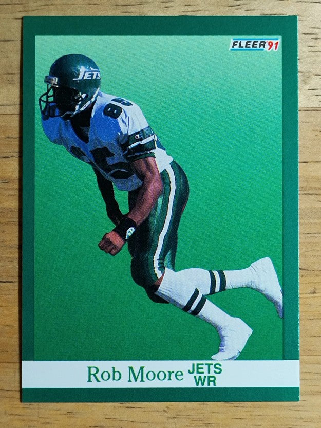 1991 Fleer #153 Rob Moore