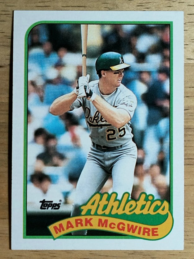 1989 Topps #70 Mark McGwire