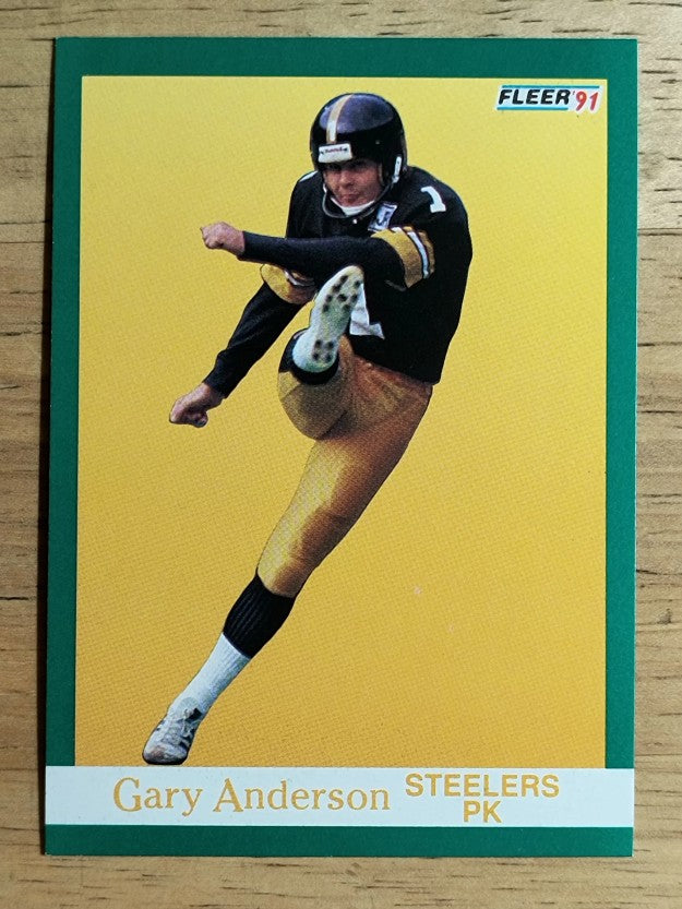 1991 Fleer #155 Gary Anderson K