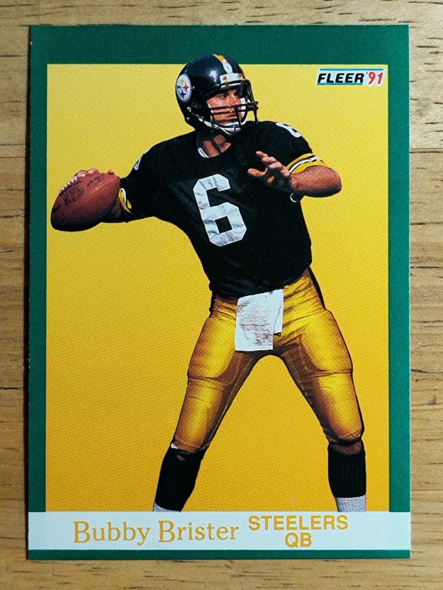1991 Fleer #156 Bubby Brister