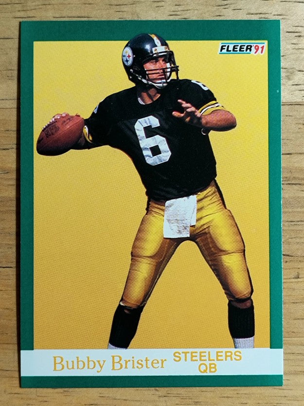 1991 Fleer #156 Bubby Brister