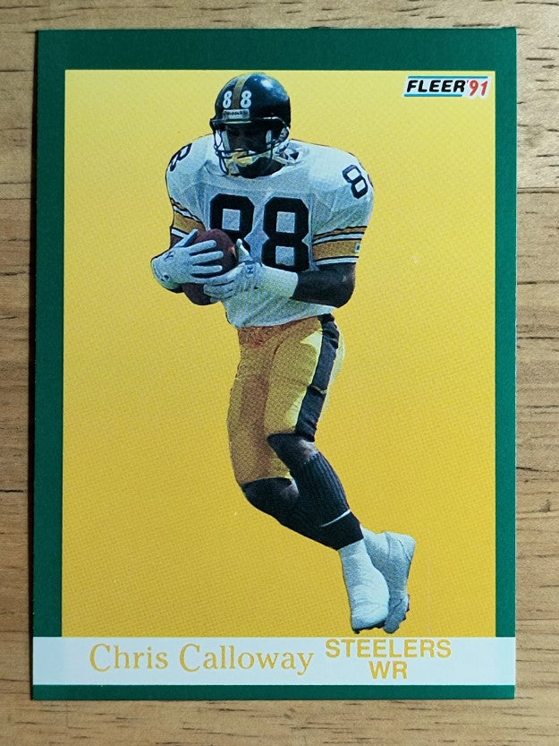 1991 Fleer #157 Chris Calloway