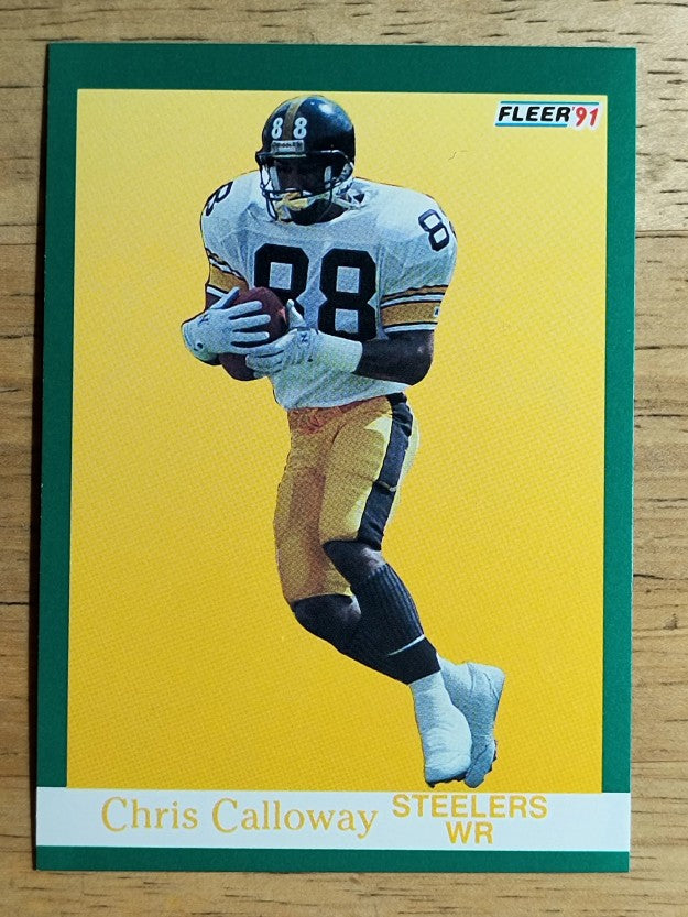 1991 Fleer #157 Chris Calloway