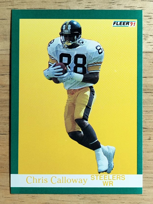 1991 Fleer #157 Chris Calloway