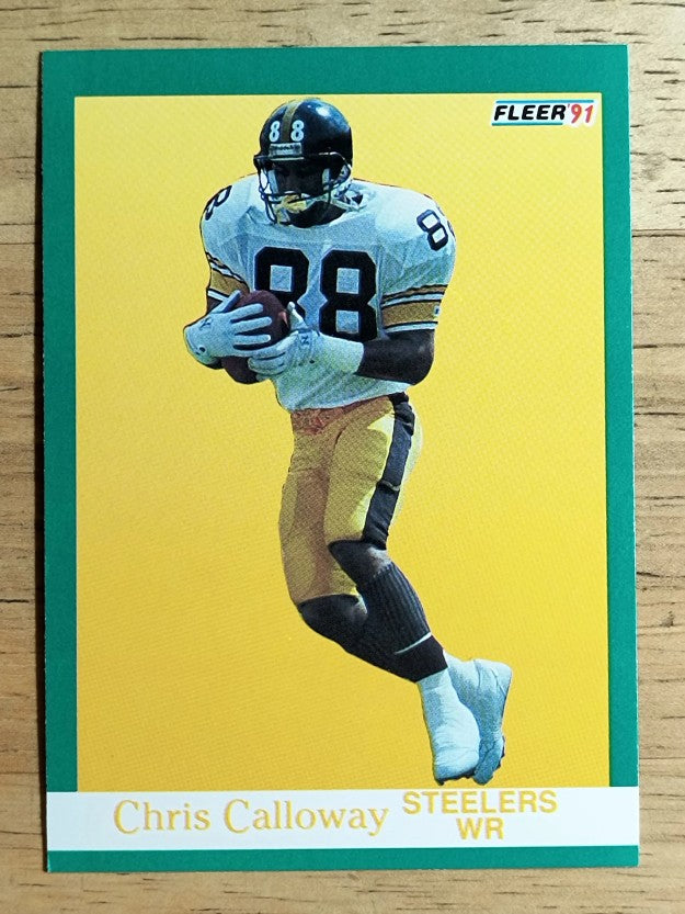1991 Fleer #157 Chris Calloway